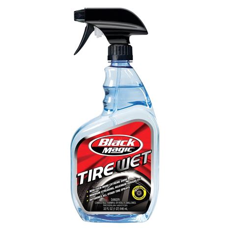 The Ultimate Guide to Using Black Magic Tire Wet Spray